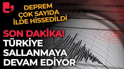 deprem son dakika samsun